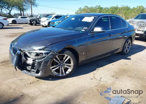 2017 BMW 330E Iperformance from USA, damaged, VIN WBA8E1C34HA156593